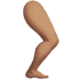 🦵🏽 leg: medium skin tone display on Apple